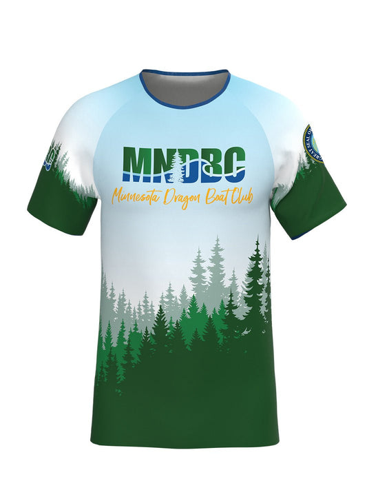 Minnesota Dragon Boat Club | Men's Athletic Jersey Short Sleeve - Oddball Workshop