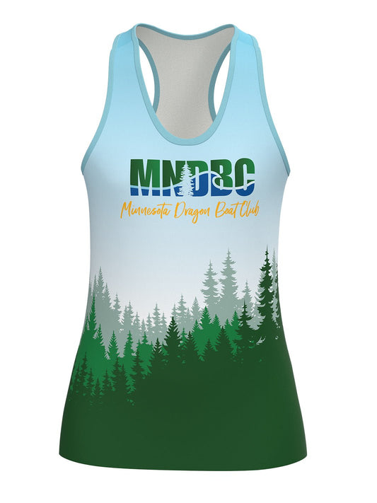 Minnesota Dragon Boat Club | Women's Athletic Tank Top - Oddball Workshop