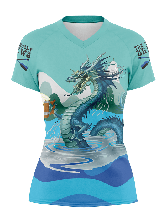 Moody Brews | Women's Athletic Jersey Short Sleeve - Oddball Workshop