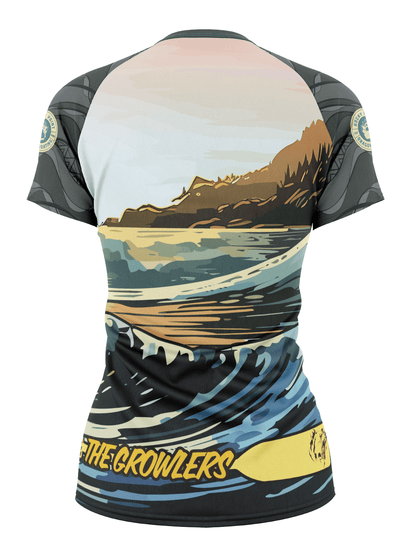 Moody Growlers | Women's Athletic Jersey Short Sleeve - Oddball Workshop