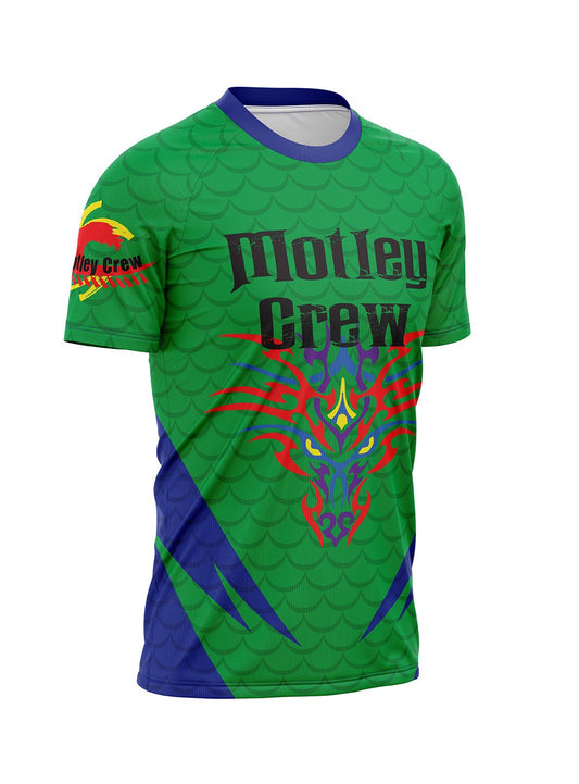 Motley Crew | Men's Athletic Jersey Short Sleeve - Oddball Workshop