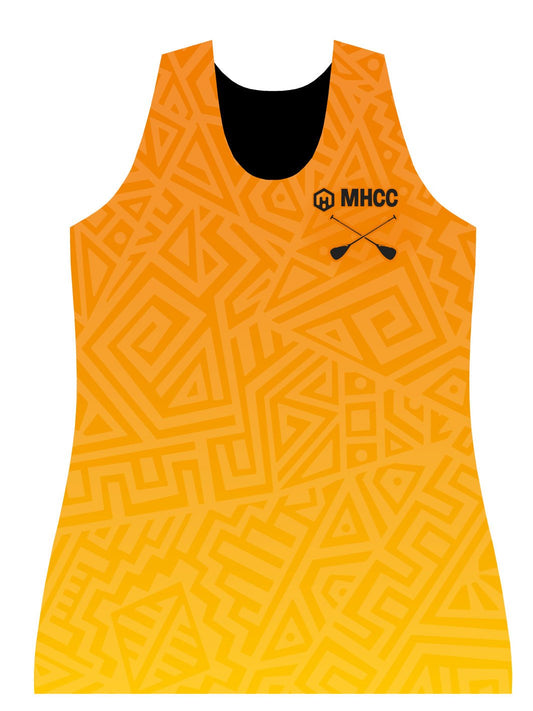Mountain Home Canoe Club | H2O Women's Athletic Tank Top - Oddball Workshop