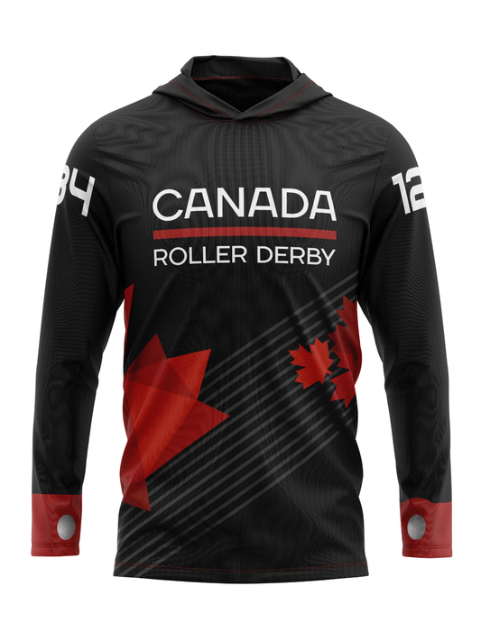 MRDA | Unisex Hooded Team Jersey Long Sleeve With Thumbholes - Oddball Workshop
