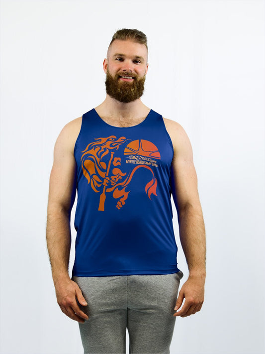 Myrtle Beach Camp | Men's Athletic Tank Top - Oddball Workshop