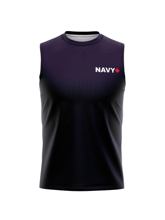 Navy Dragon Anchors | Men's Prime Sleeveless Top - Oddball Workshop