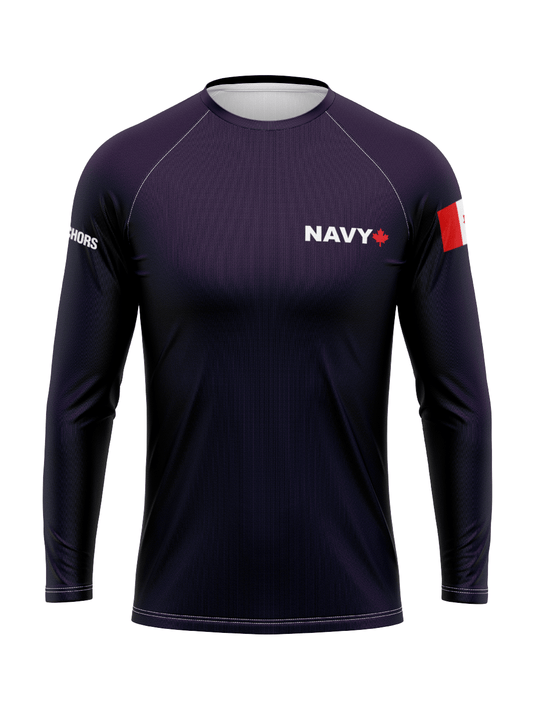 Navy Dragon Anchors | Men's Team Jersey Long Sleeve - Oddball Workshop