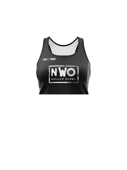 NWO Roller Derby | Women's Athletic Tank Top Crop - Oddball Workshop