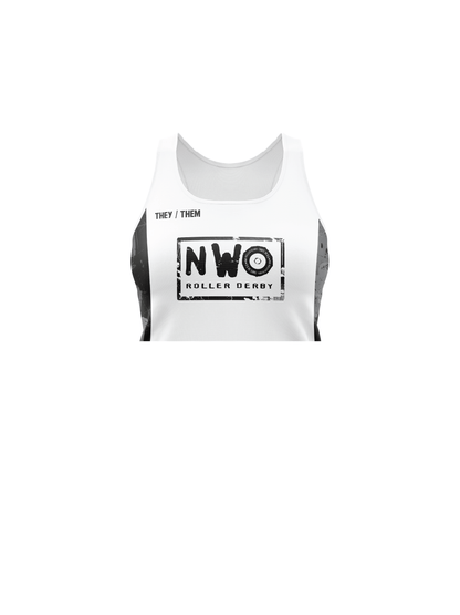 NWO Roller Derby | Women's Athletic Tank Top Crop - Oddball Workshop