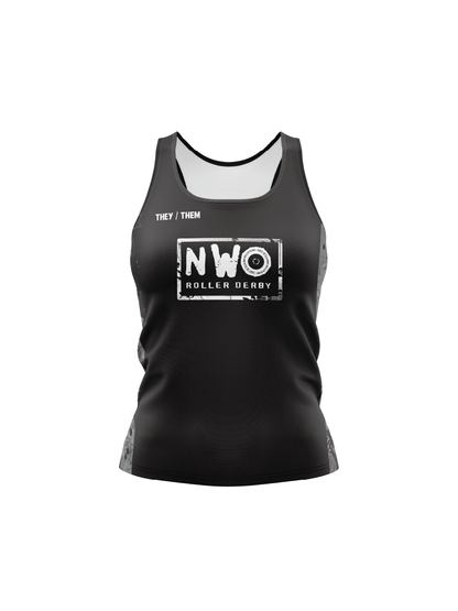 NWO Roller Derby | Women's Athletic Tank Top - Oddball Workshop