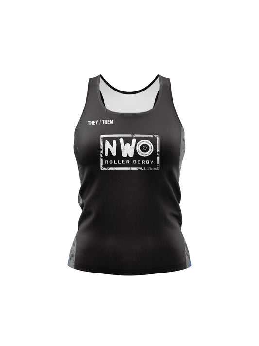 NWO Roller Derby | Women's Athletic Tank Top Reversible - Oddball Workshop