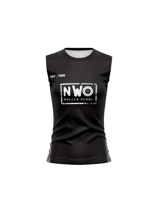 NWO Roller Derby | Women's Prime Sleeveless Top Crewneck - Oddball Workshop