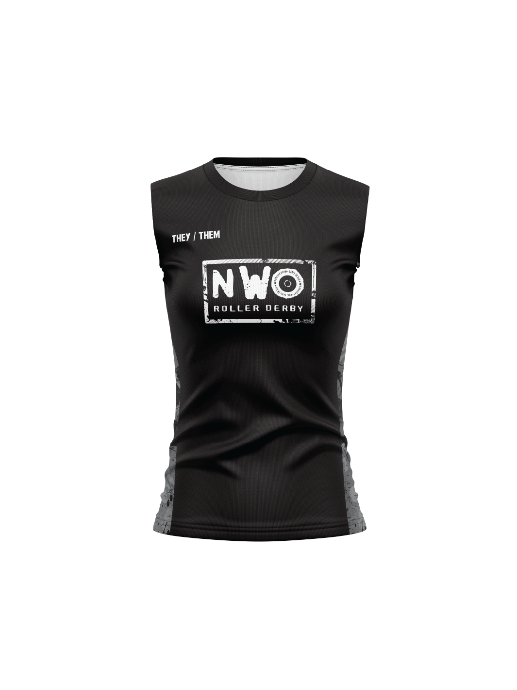 NWO Roller Derby | Women's Prime Sleeveless Top Crewneck - Oddball Workshop