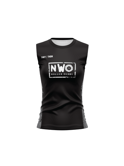 NWO Roller Derby | Women's Prime Sleeveless Top Crewneck - Oddball Workshop