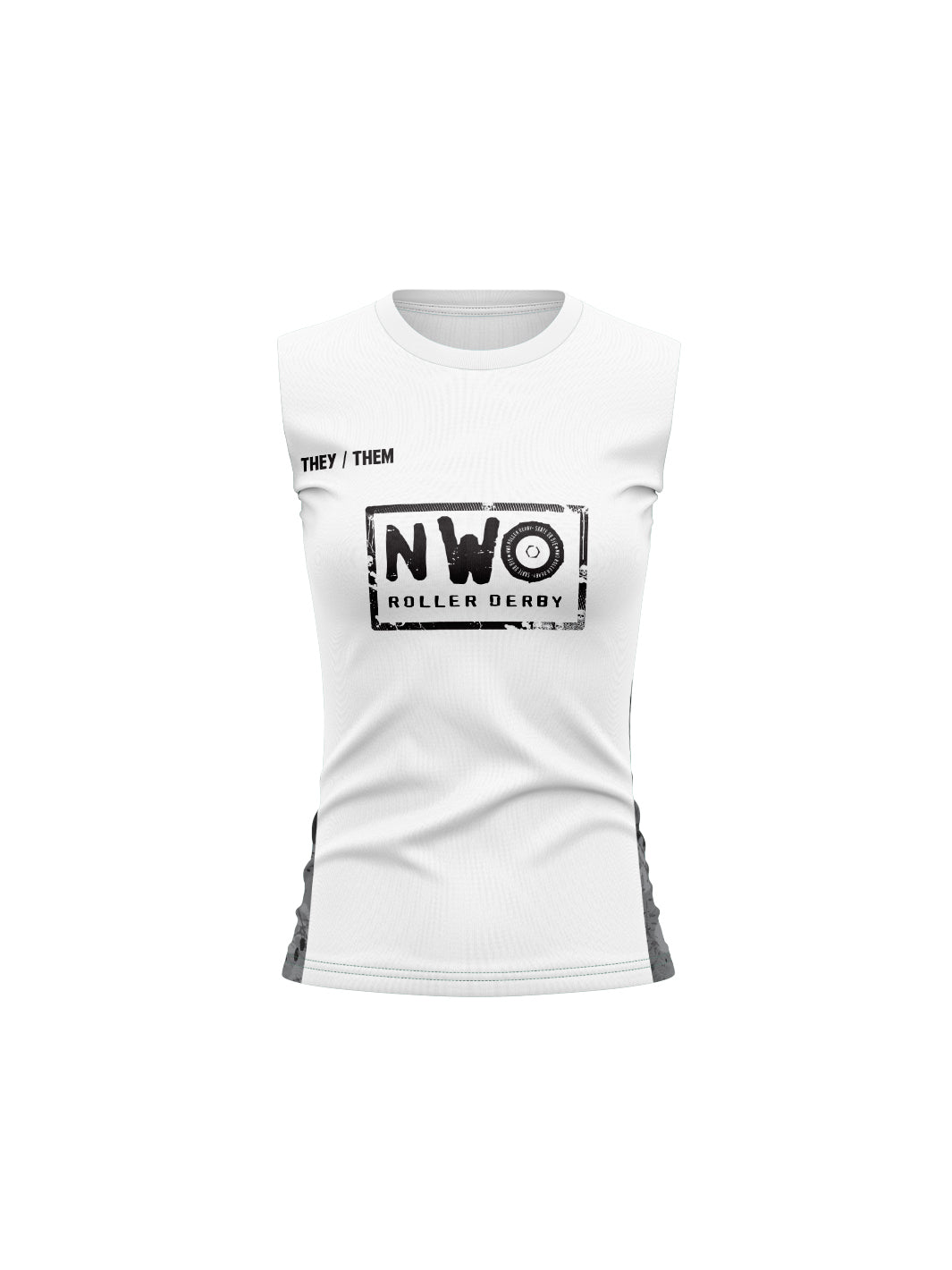 NWO Roller Derby | Women's Prime Sleeveless Top Crewneck - Oddball Workshop