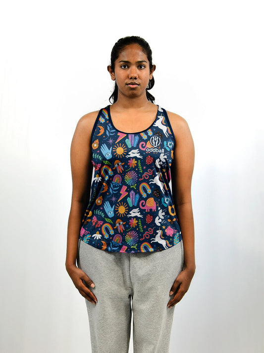 Oddball Event 2026 Collage Women's Relaxed Tank Top - Oddball Workshop