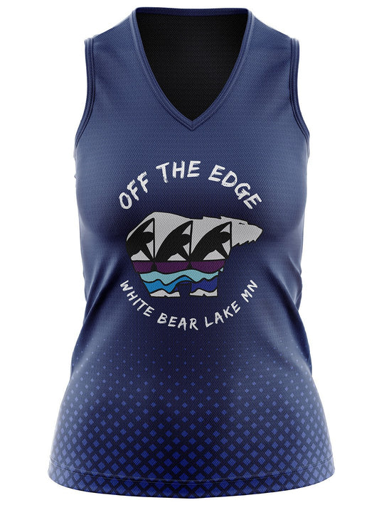 Off The Edge Dragon Boat | Women's Prime Sleeveless Top - Oddball Workshop