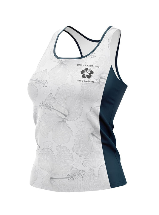 Ohana Paddling Supporters | Women's Athletic Tank Top - Oddball Workshop