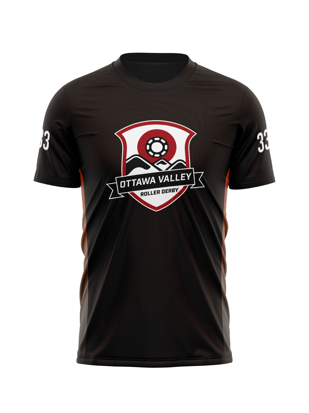 Ottawa Valley Roller Derby | Men's Team Jersey Short Sleeve - Oddball Workshop