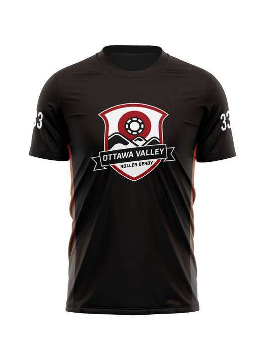 Ottawa Valley Roller Derby | Men's Team Jersey Short Sleeve - Oddball Workshop