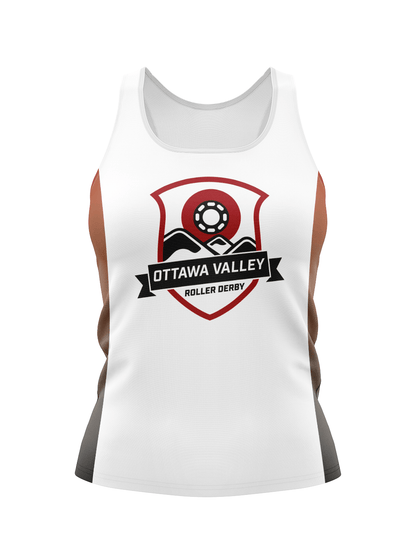 Ottawa Valley Roller Derby | Women's Athletic Tank Top - Oddball Workshop