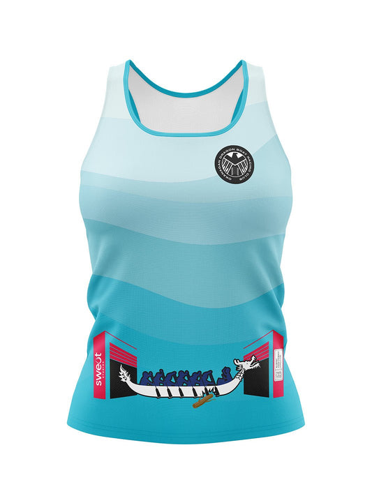 Paddleholics | Women's Athletic Tank Top - Oddball Workshop