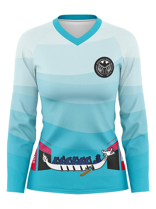 Paddleholics | Women's Performance Jersey Long Sleeve - Oddball Workshop