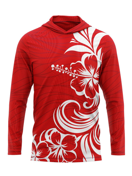 Paddler Life | Flowers 2026 Unisex Hooded Jersey Long Sleeve - Oddball Workshop