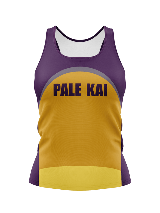 Pale Kai Outrigger | Malolo Women's Athletic Tank Top - Oddball Workshop