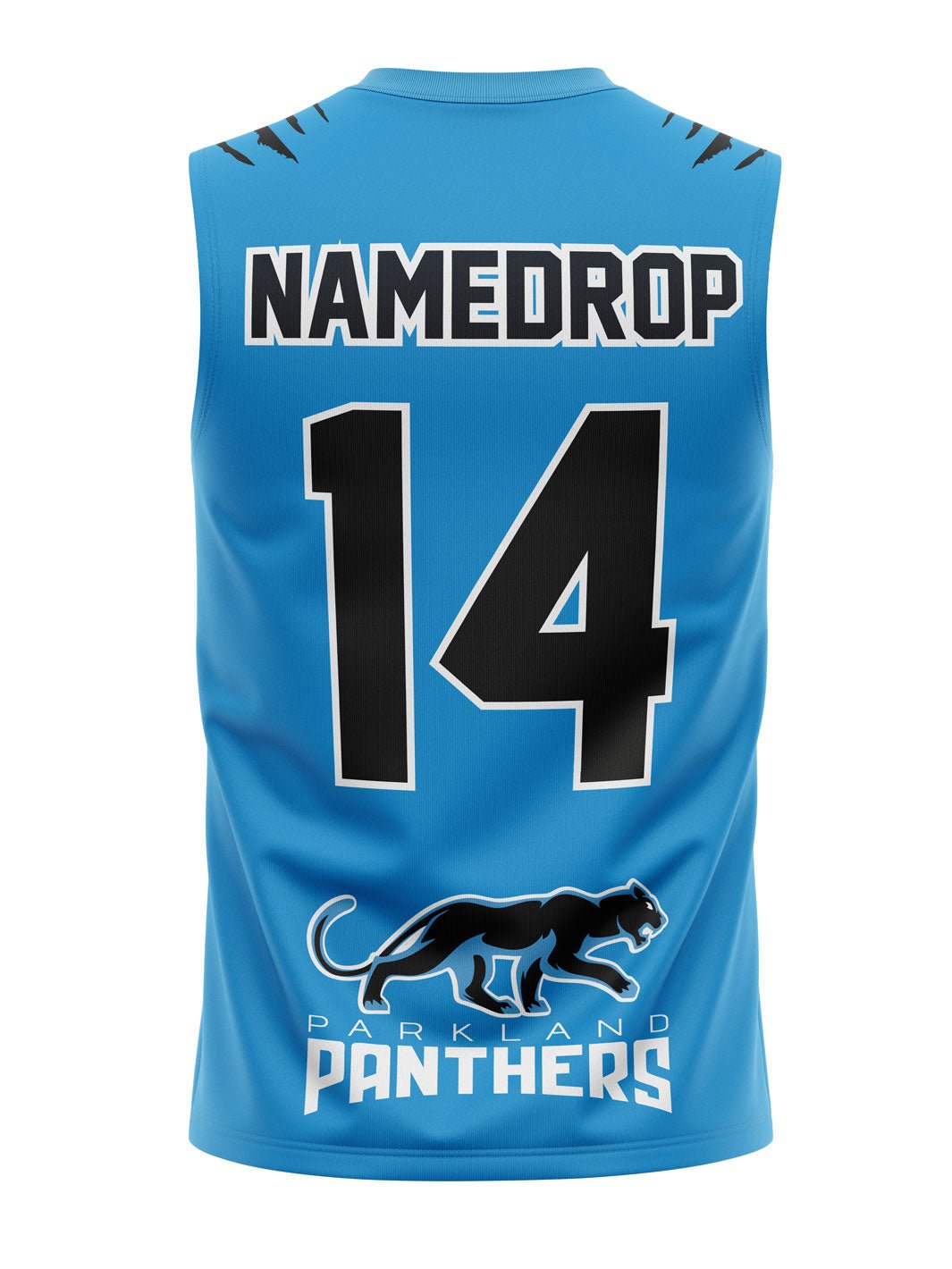 Parkland Secondary | Men's Volleyball Home Jersey Sleeveless - Oddball Workshop