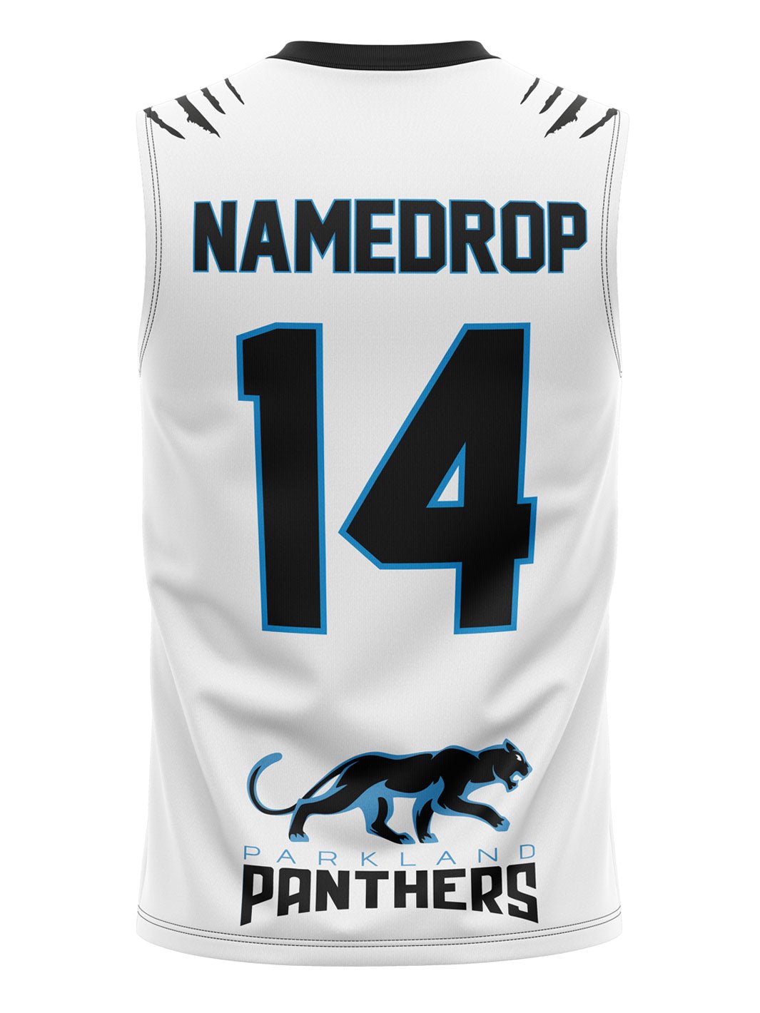 Parkland Secondary | Men's Volleyball Libero Jersey Sleeveless - Oddball Workshop