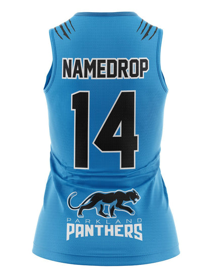 Parkland Secondary | Women's Volleyball Home Jersey Sleeveless - Oddball Workshop