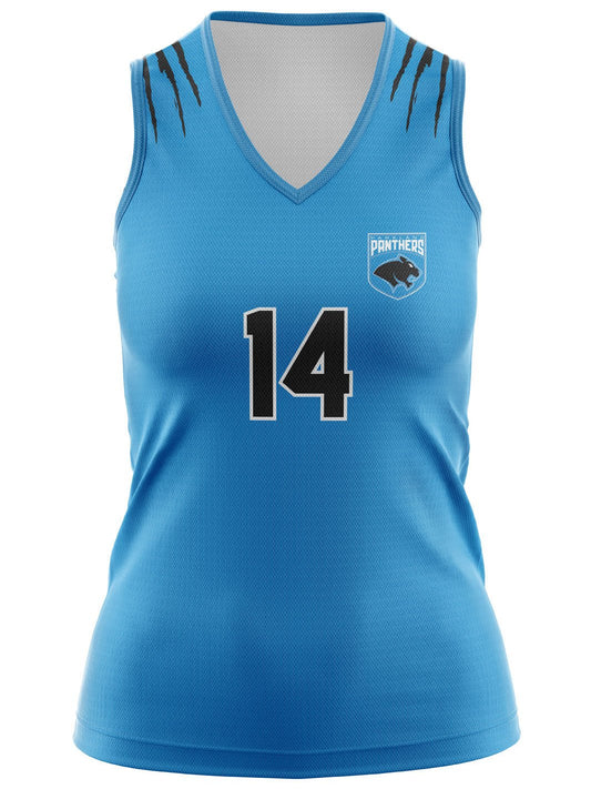 Parkland Secondary | Women's Volleyball Home Jersey Sleeveless - Oddball Workshop