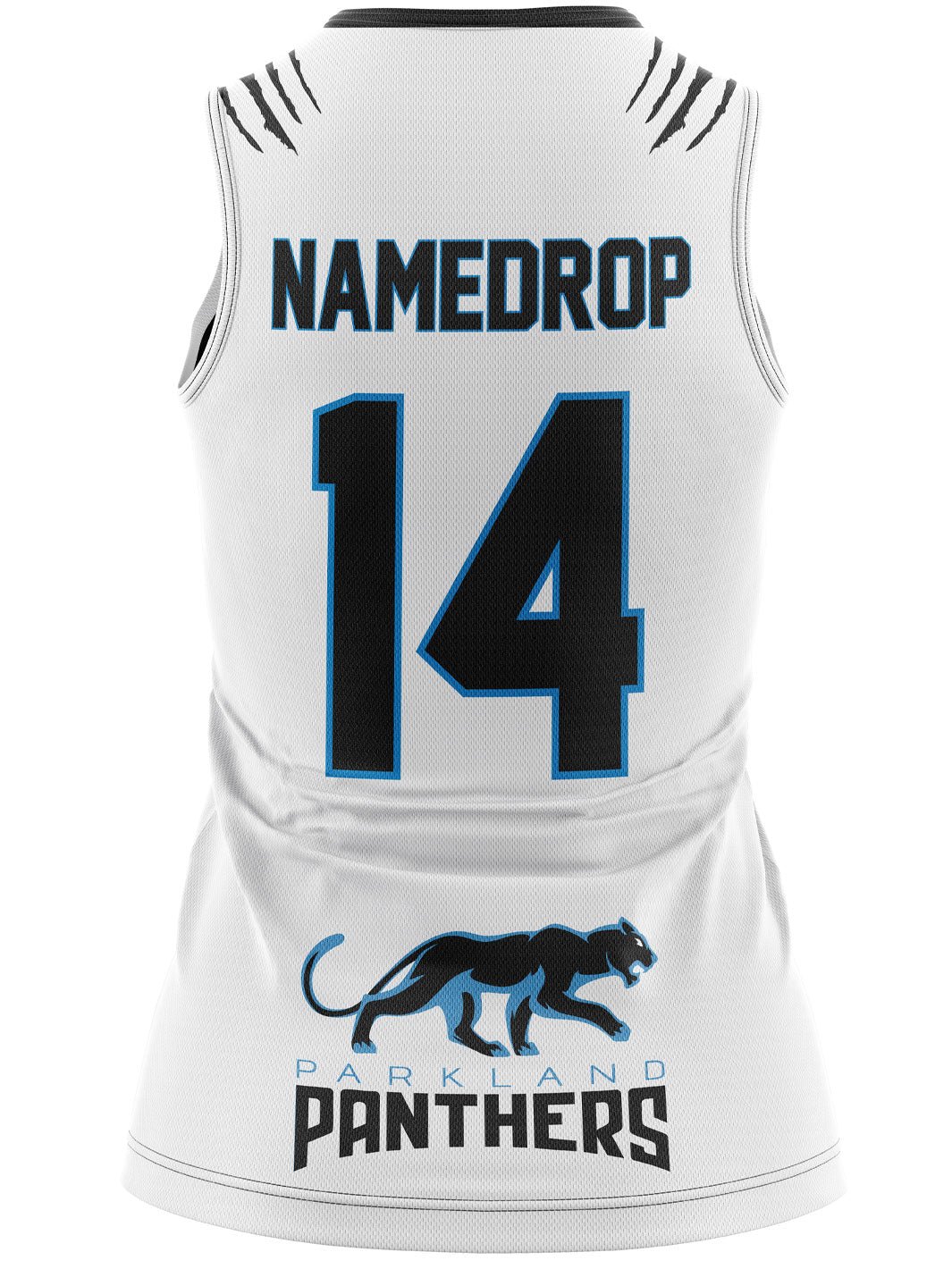 Parkland Secondary | Women's Volleyball Libero Jersey Sleeveless - Oddball Workshop