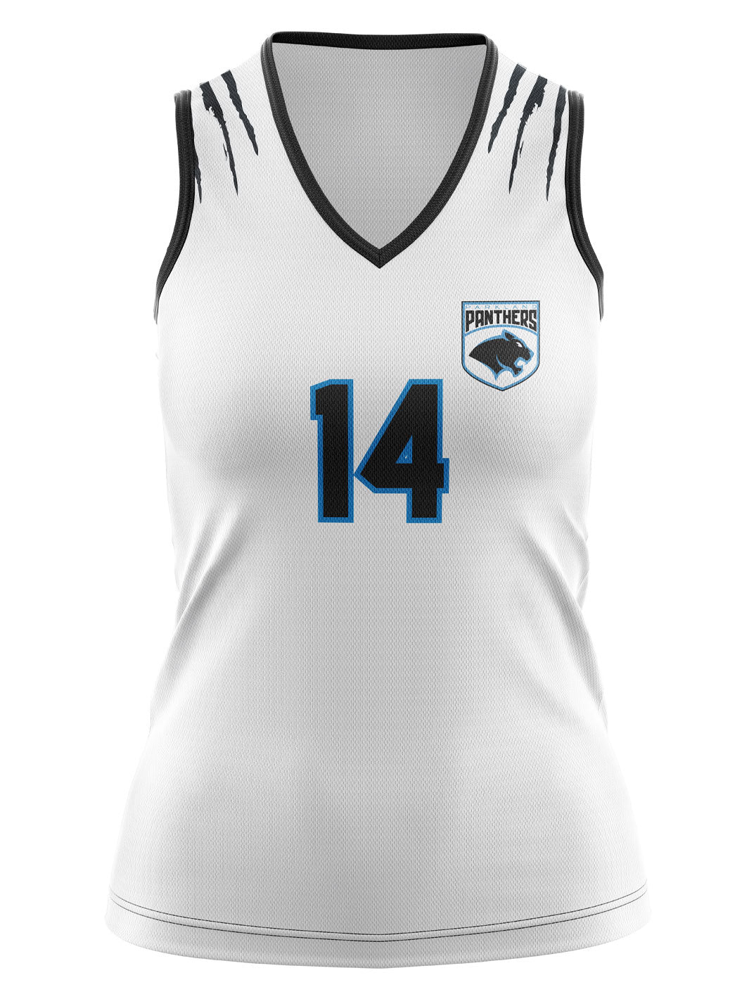 Parkland Secondary | Women's Volleyball Libero Jersey Sleeveless - Oddball Workshop