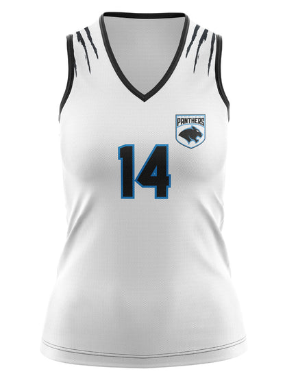Parkland Secondary | Women's Volleyball Libero Jersey Sleeveless - Oddball Workshop