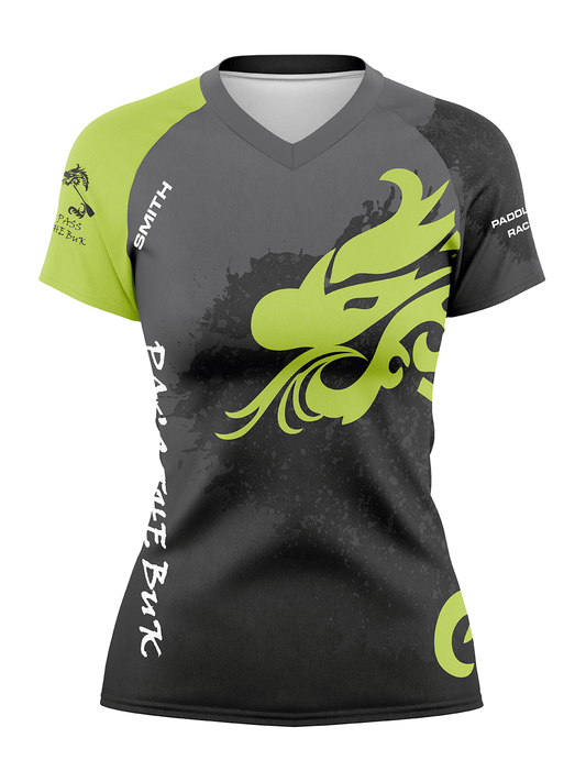 Pass the BUK | Women's Athletic Jersey Short Sleeve - Oddball Workshop