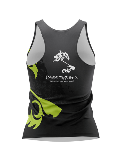 Pass the BUK | Women's Athletic Tank Top - Oddball Workshop