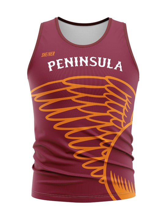 Peninsula RD | Unisex Athletic Tank Top - Oddball Workshop