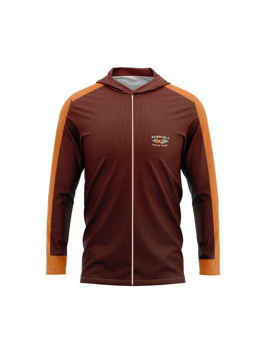 Peninsula RD | Unisex Rollder Derby Hooded Jacket - Oddball Workshop