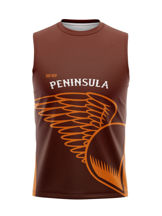 Peninsula RD | Unisex Sleeveless Top Reversible - Oddball Workshop