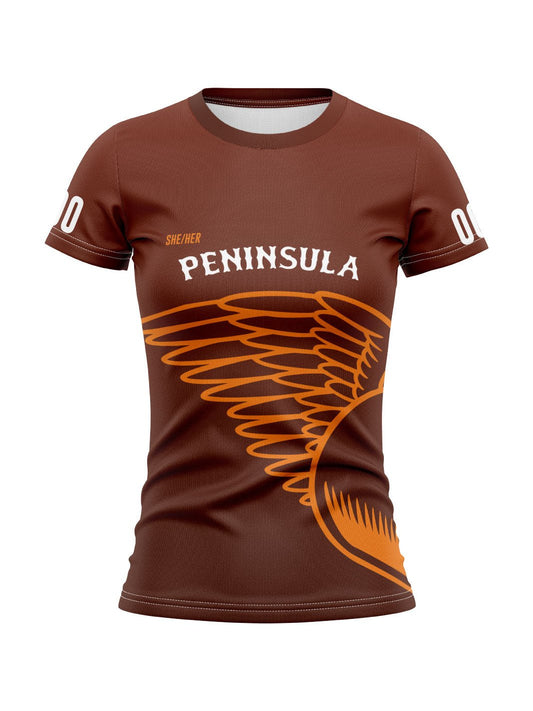 Peninsula RD | Women's Team Jersey Short Sleeve Reversible - Oddball Workshop