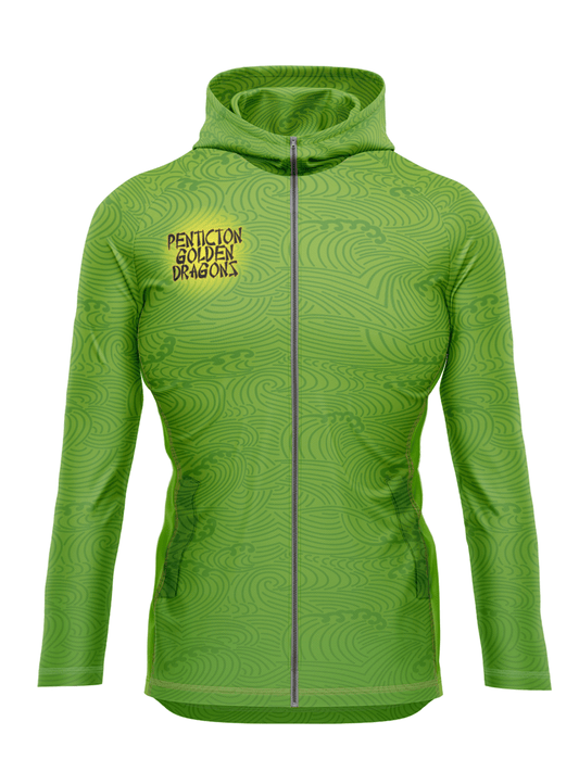 Penticton Golden Dragons | Women's Hooded Cascade Lightweight Jacket - Oddball Workshop