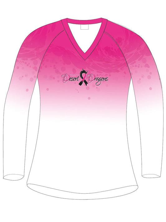 Phoenix Desert Dragons | Women's Athletic Jersey Long Sleeve - Oddball Workshop