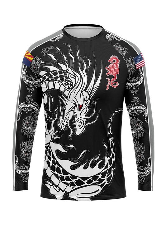 Phoenix Fire Dragons | H2O Men's Performance Jersey Long Sleeves - Oddball Workshop