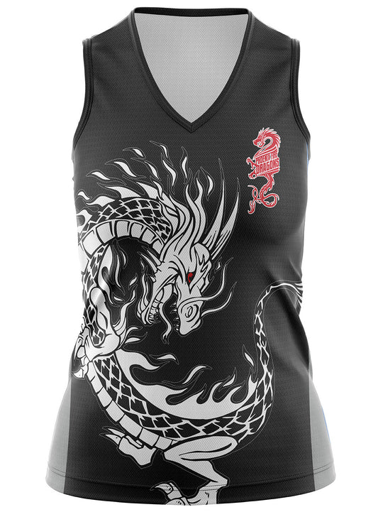 Phoenix Fire Dragons | H2O Women's Prime Sleeveless Top - Oddball Workshop