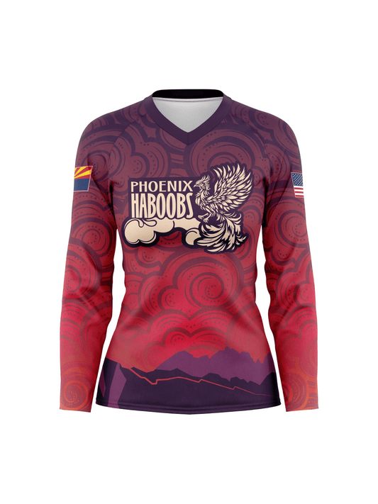 PhoenixHaboobs | W Performance Jersey LS - Oddball Workshop