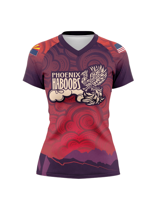 PhoenixHaboobs | W Performance Jersey SS - Oddball Workshop