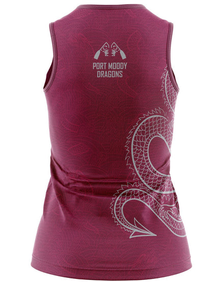 Port Moody Dragons | Women's Prime Sleeveless Top - Oddball Workshop