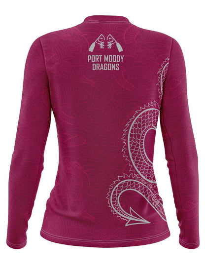 Port Moody Dragons | Women's Team Jersey Long Sleeve - Oddball Workshop