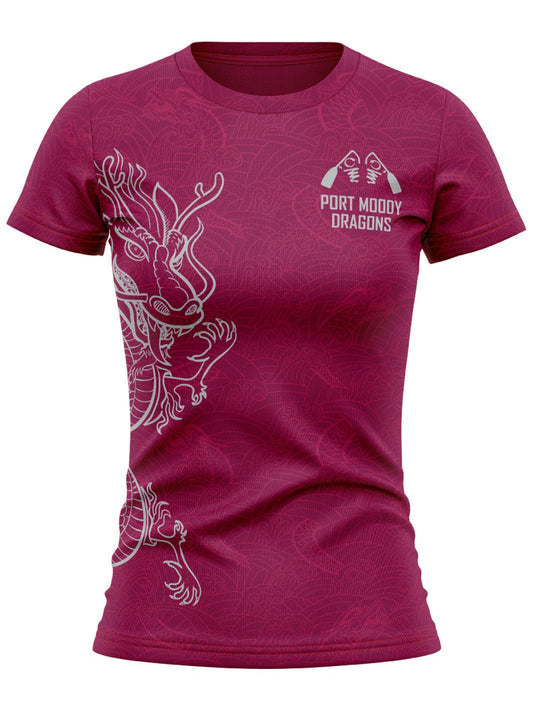 Port Moody Dragons | Women's Team Jersey Short Sleeve - Oddball Workshop